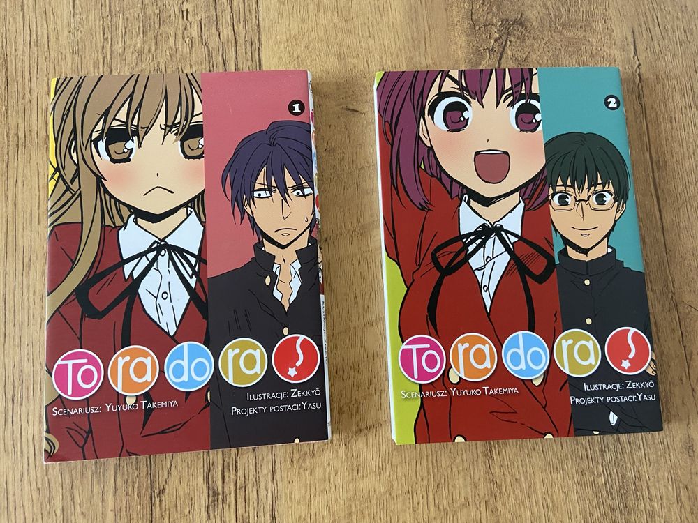 Toradora komiks tom 1 tom 2