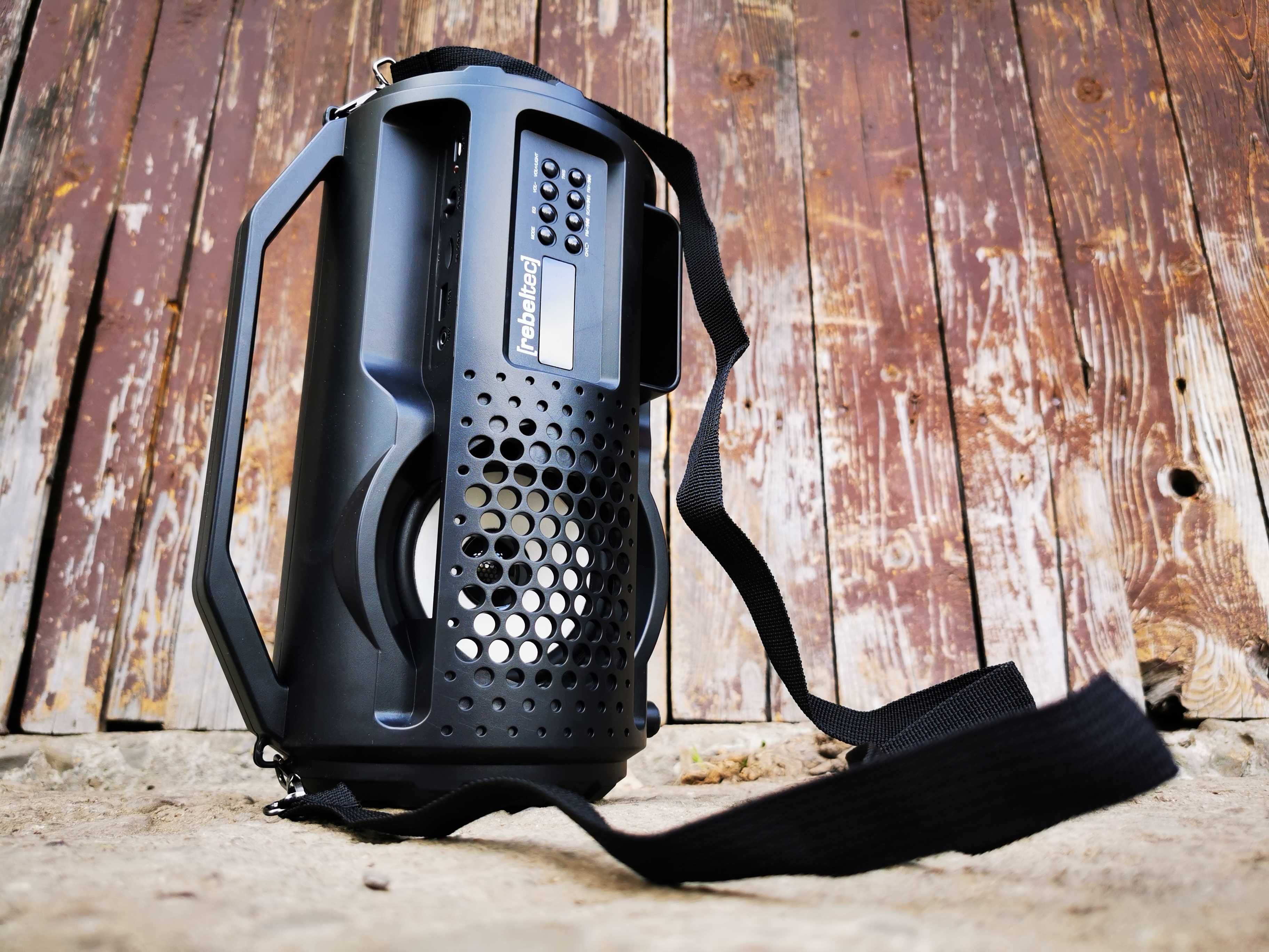 BOOMBOX Głośnik BLUETOOTH Radioodtwarzacz MP3 USB Subwoofer Budowlane