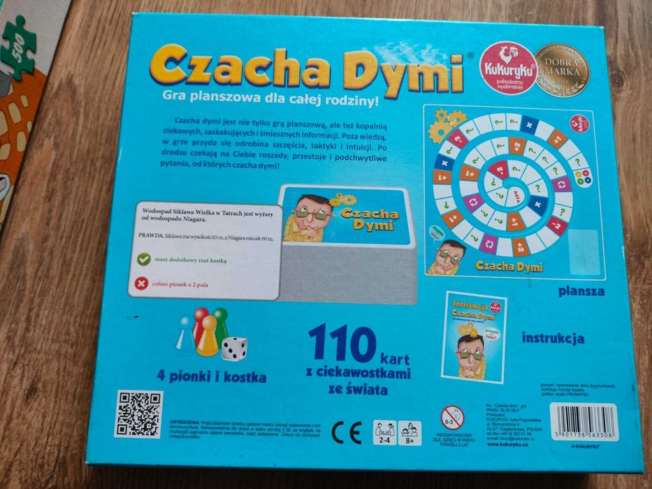 Gra "Czacha dymi" Kukuryku 8+