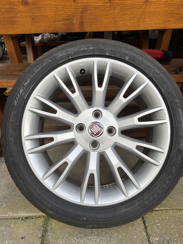 Koła letnie aluminiowe Fiat Grande Punto 4x100 215/45/17 Fulda
