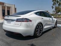 Спойлер Tesla Model S накладка на багажник бленда тесла модел с антикр