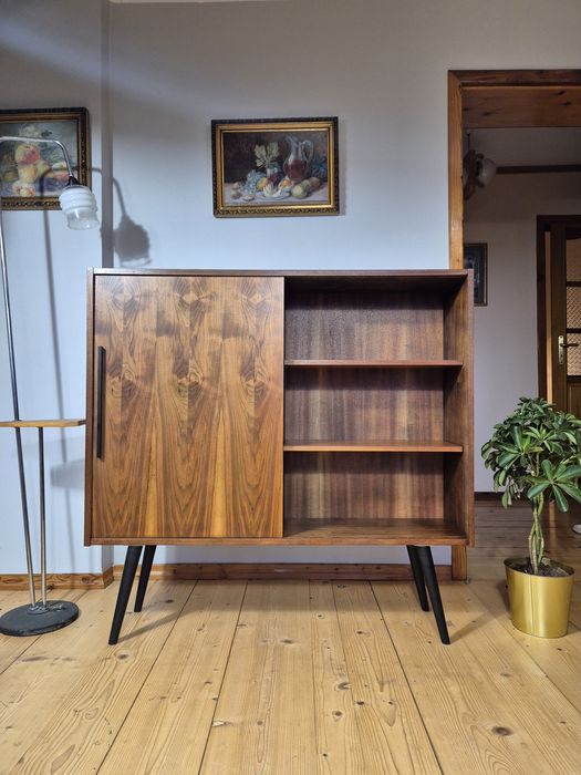 Witryna/biblioteczka Violetta po renowacji! UNIKAT! PRL VINTAGE RETRO