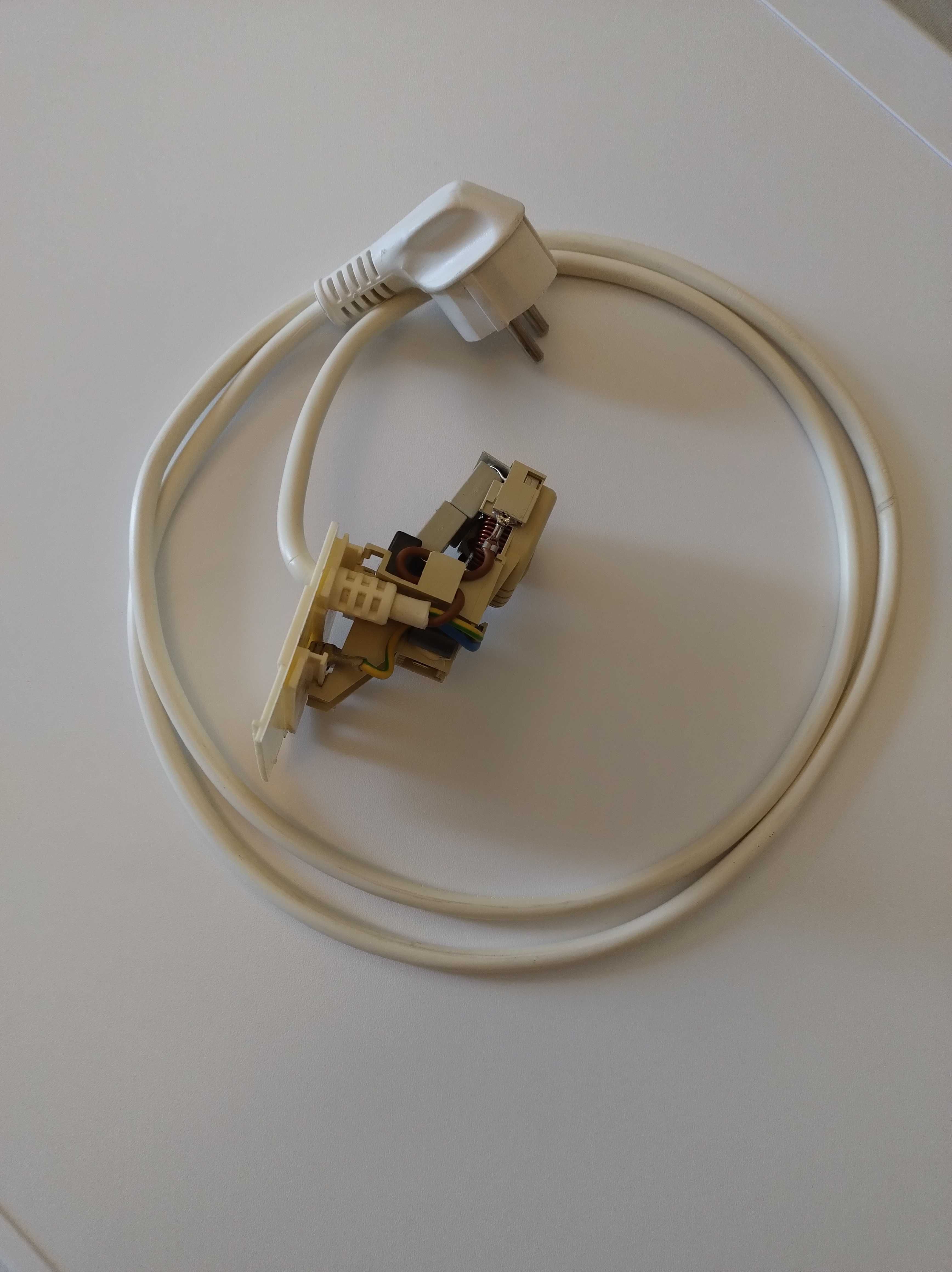 ARISTON Hotpoint AWM129 Filtr przeciwzakłóceniowy z kablem zasilającym