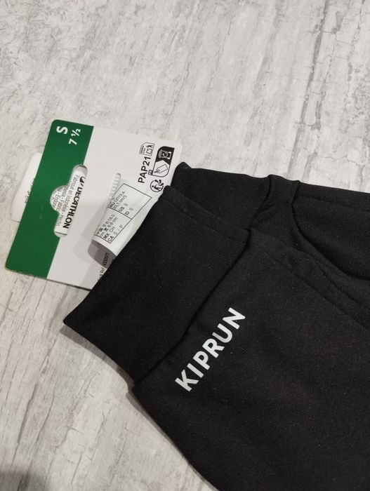 Рукавиці Quechua decathlon чорні трикотажні флісові