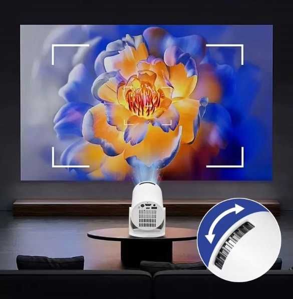 Projektor LED M3 MINI Full HD 1080p PRZENOŚNY RZUTNIK WiFi + Bluetooth