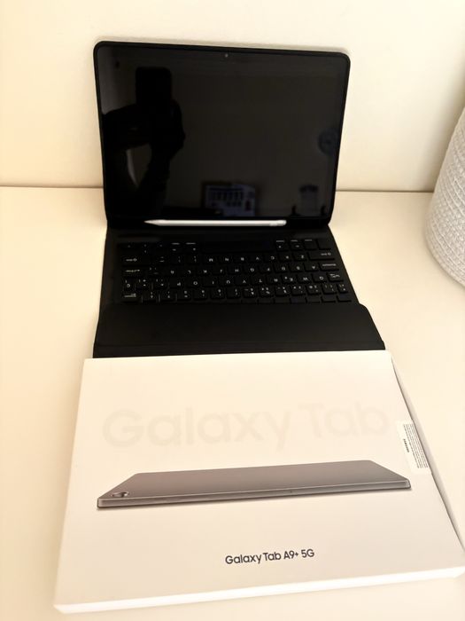 Galaxy Tab A9+ 5G – Como Novo + Capa e Teclado