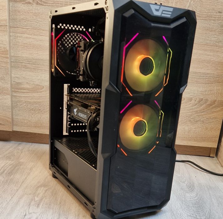 Komputer do Gier! Ryzen7/GTX1070 8GB/16GB/SSD/Win11/Led