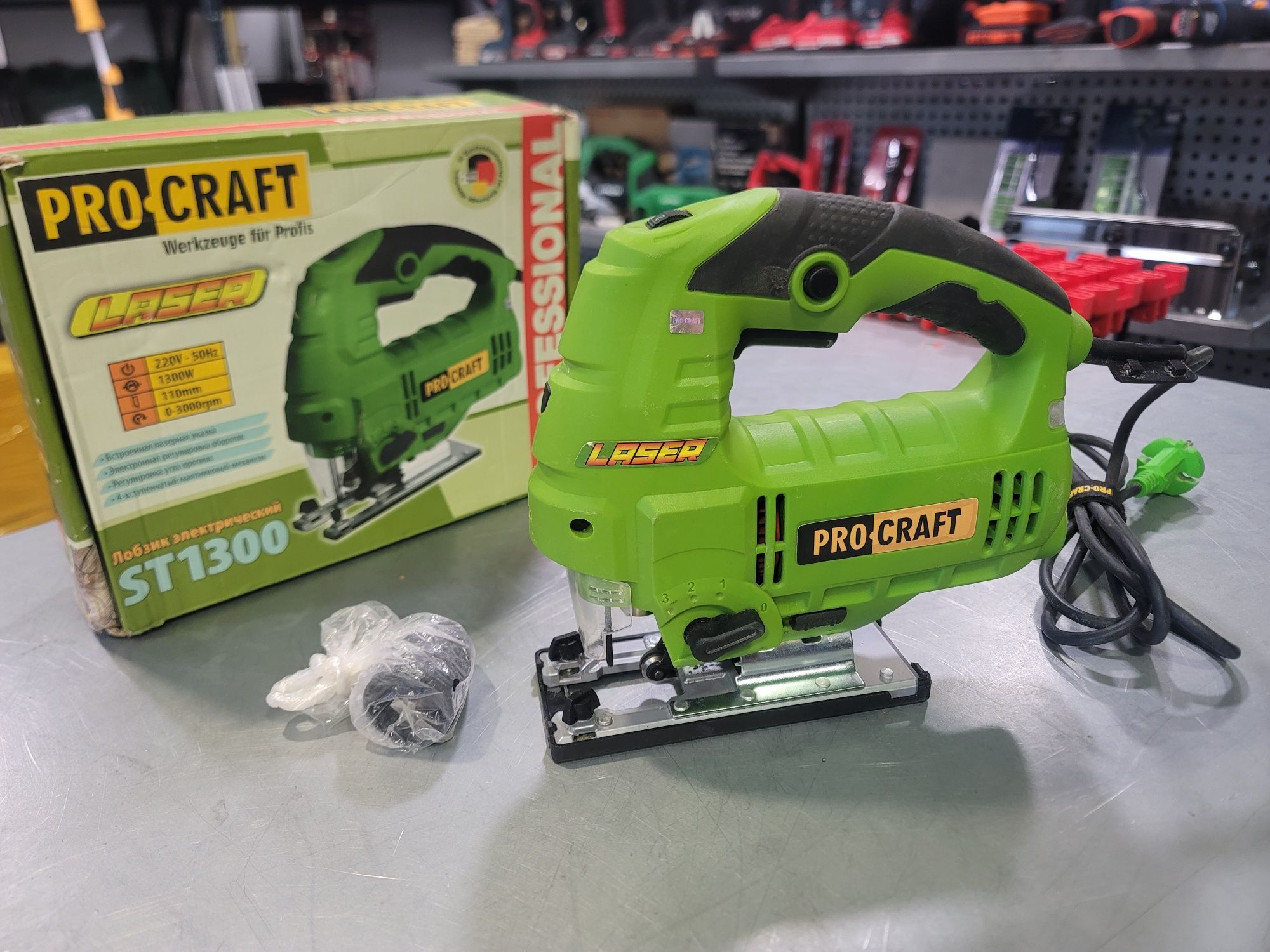 Электролобзик лобзик  ProCraft ST1300 Как новый