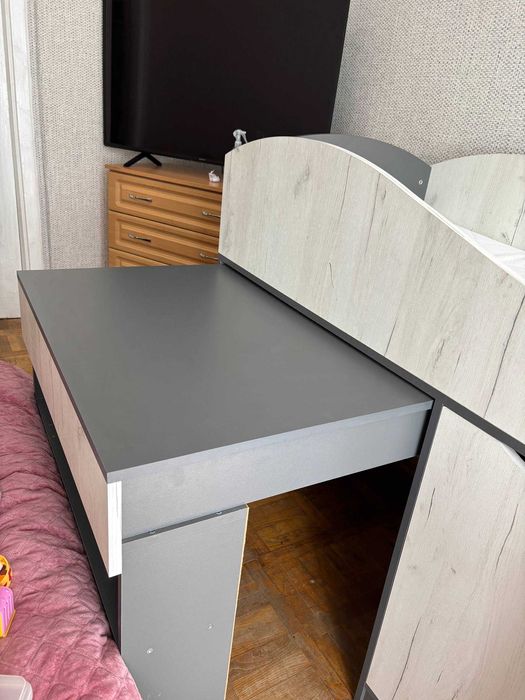 Ліжко дитяче гірка