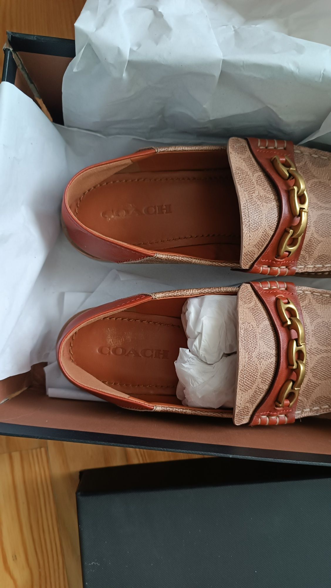 Buty mokasyny Coach