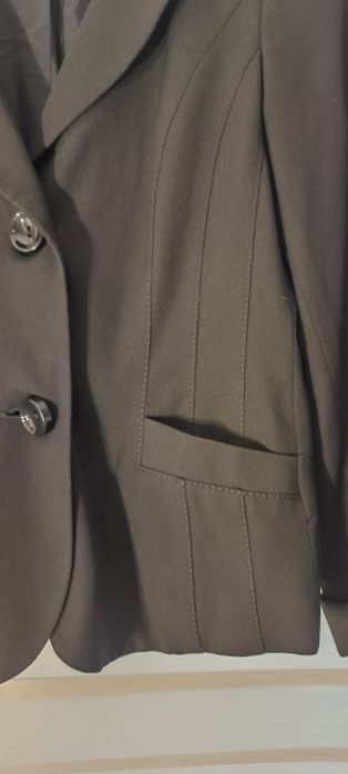 Czarny żakiet elegancki 36/38