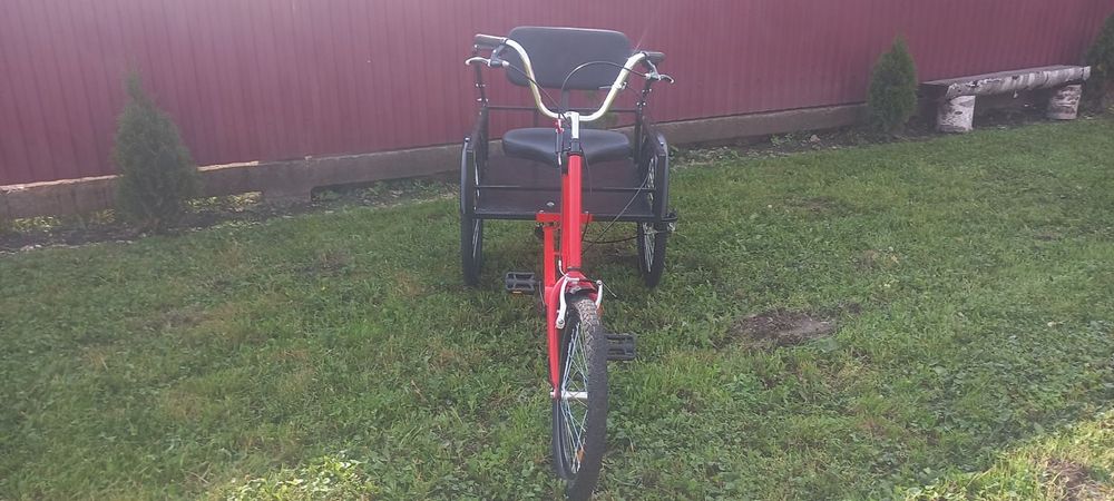 Трех колёсный велосипед, грузо подемностью 200кг. Новый