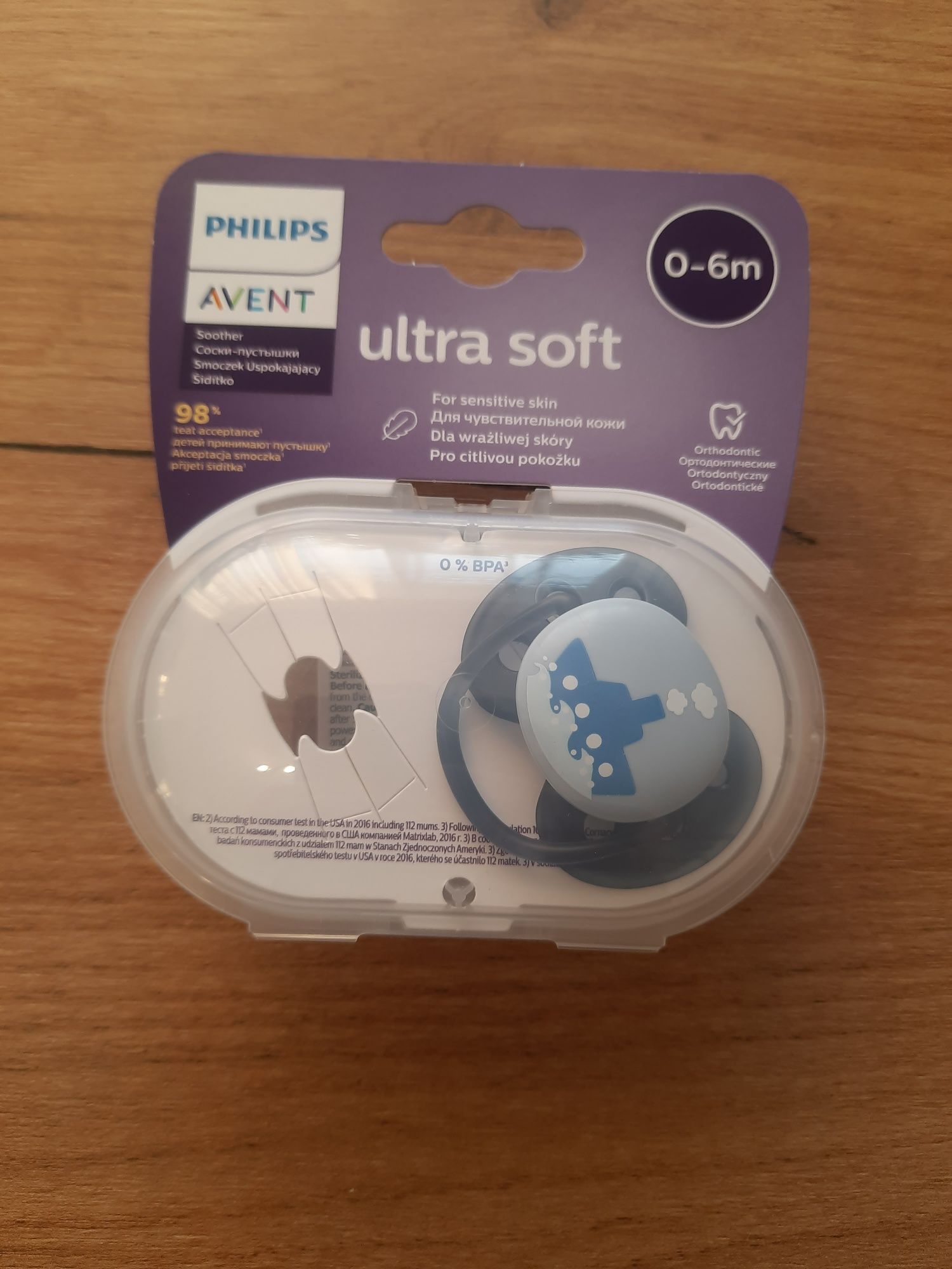 Smoczek Philips Avent Ultra Soft 1 szt