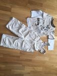 PAKA 3 - ogrodniczki + bluzka (92 cm)