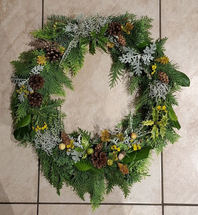 Wianek  w kompozycji  jesiennej