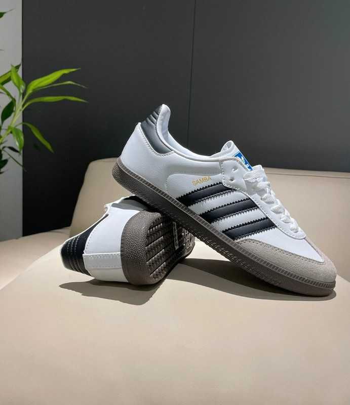 AF1\Powietrze*airDamskieAdidasSambaSupremeWhite UnisexTrampki 40.5