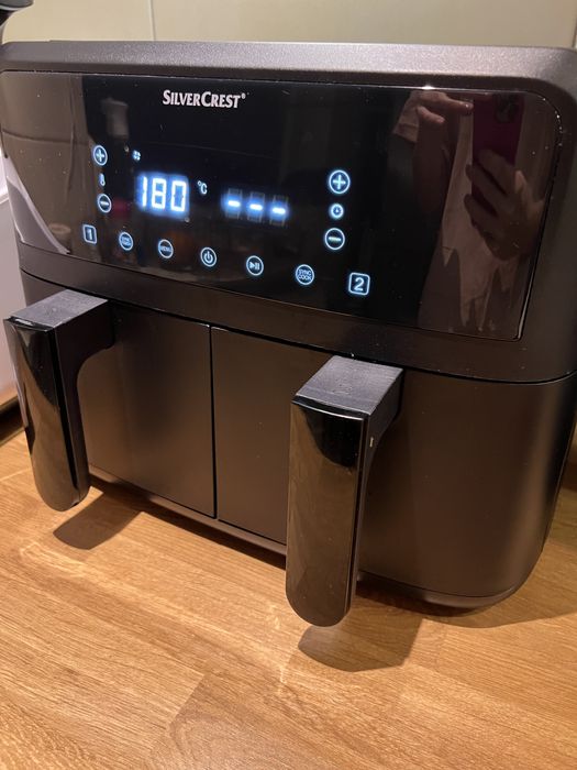 Airfryer dwukomorowy 2600W SilverCrest