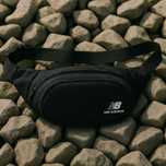 Сумка бананка мужская черная new balance