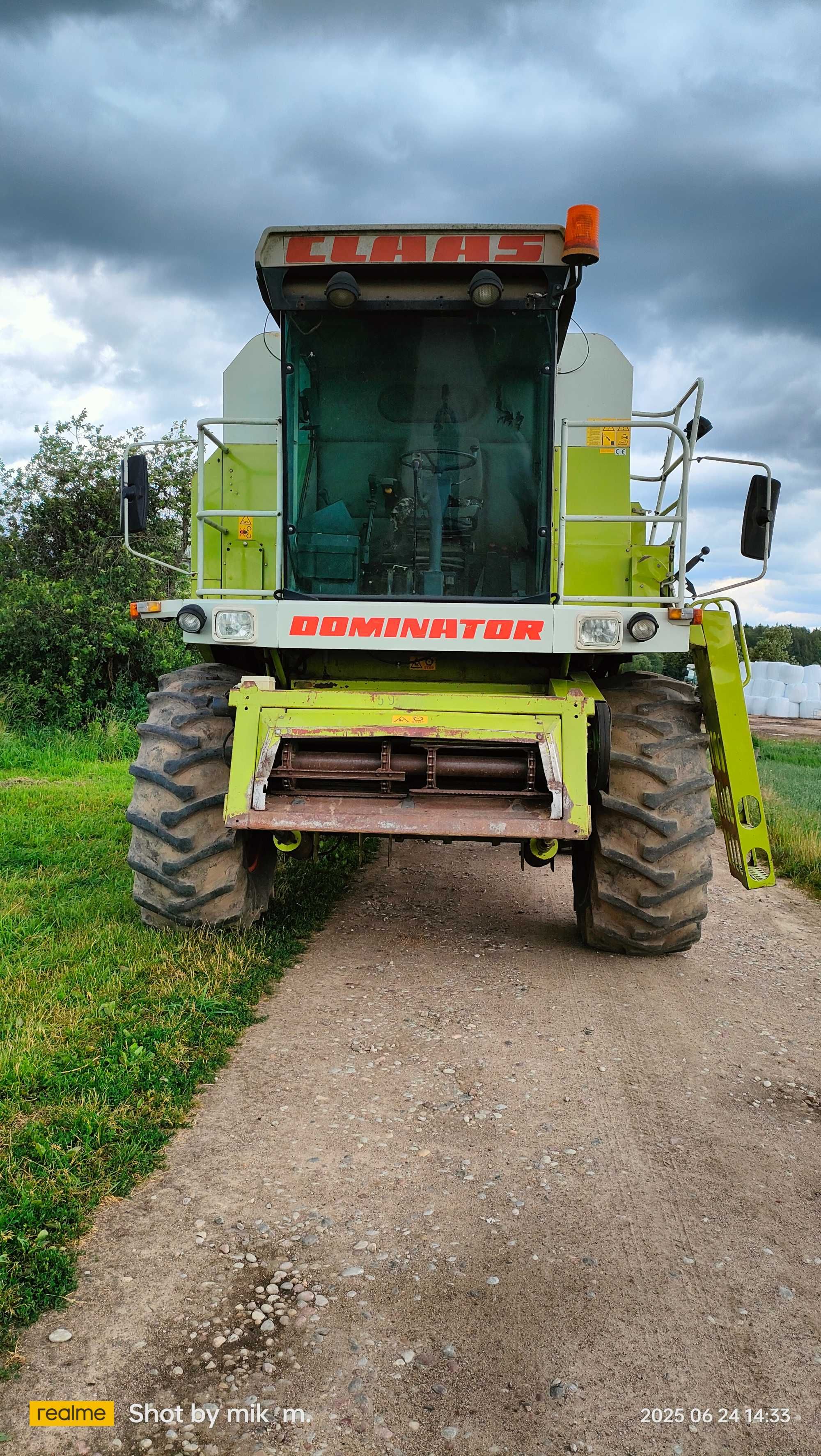 Kombajn żbozówy claas dominator 108 sl max
