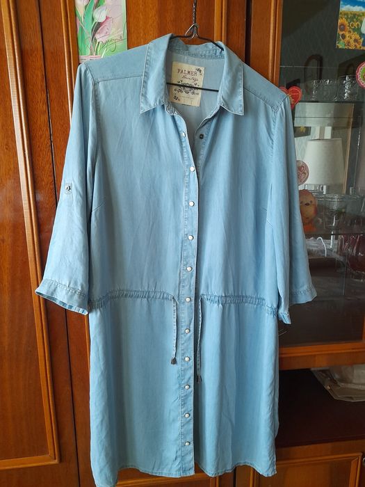 Сукня жіноча з легкого джинсу