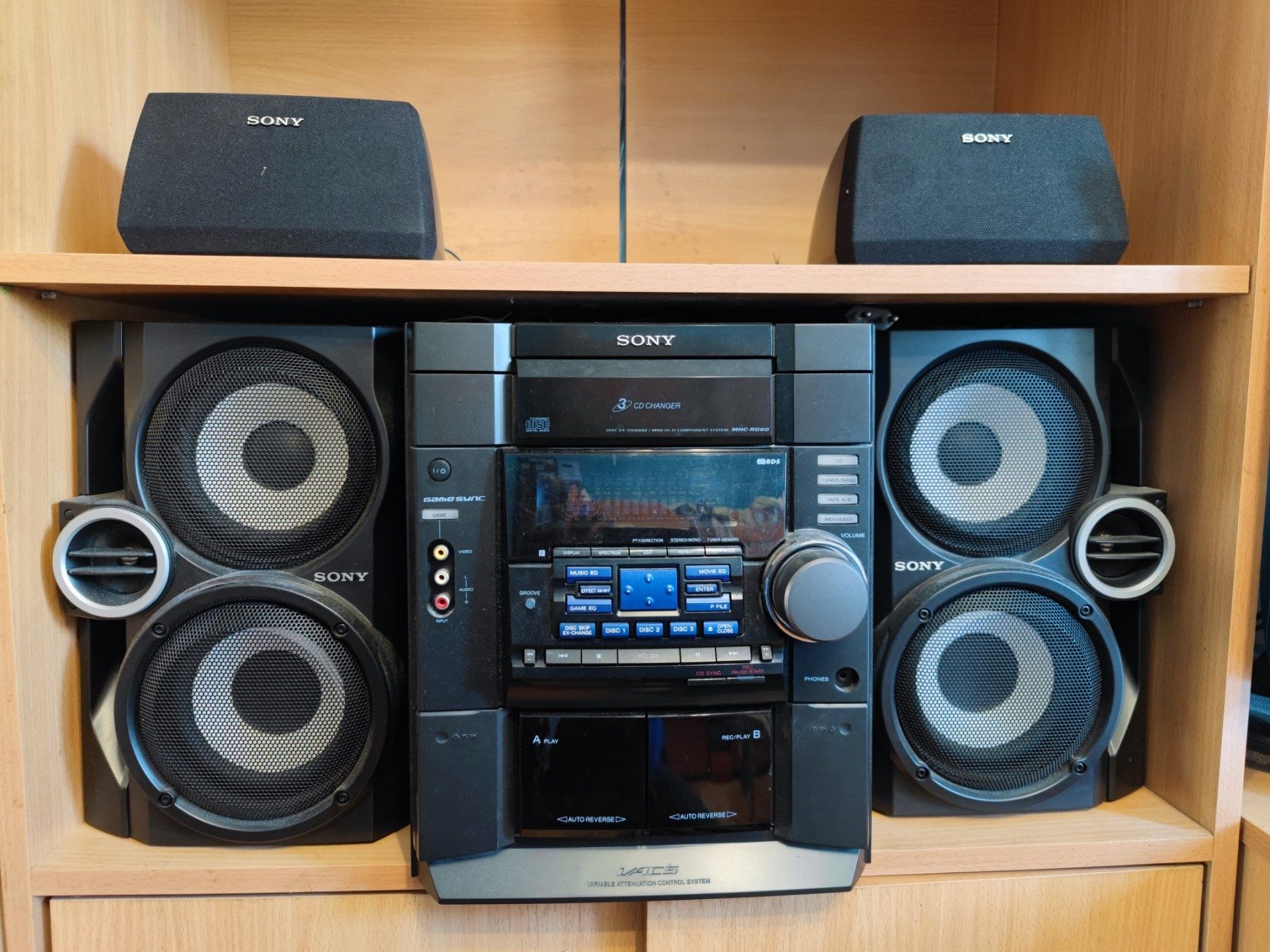 Музичний центр Sony 
 cd програвач  МНC - RG60