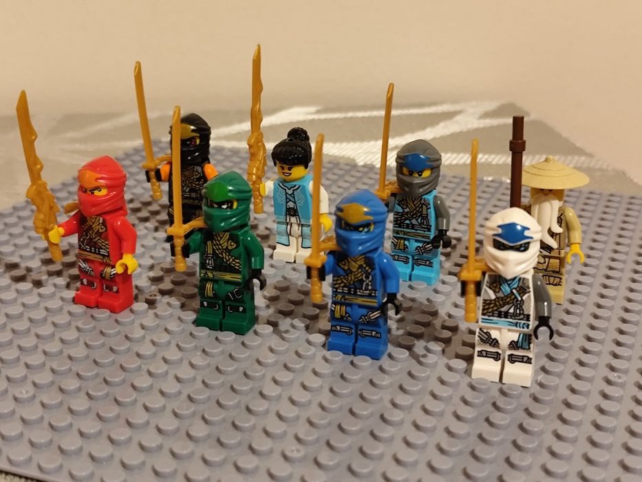 Ludziki minifigurki kompatybilne z lego ninjago