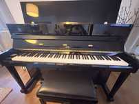 Samick JS upright piano - Gloss black