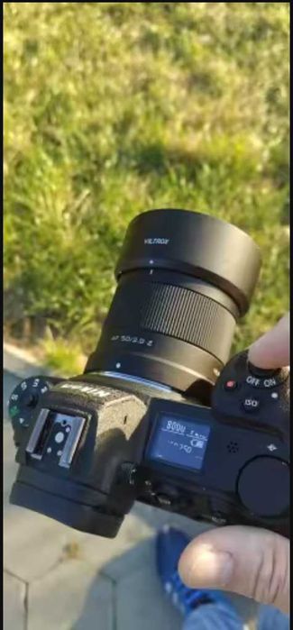 NEW Viltrox 50mm f2.0 air для NIKON Z 50 мм f2 1.8 Fullframe af 55
