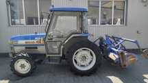 Japoński traktor Iseki Geas TG48F glebogryzarka 4x4 48 KM klimatyzacja