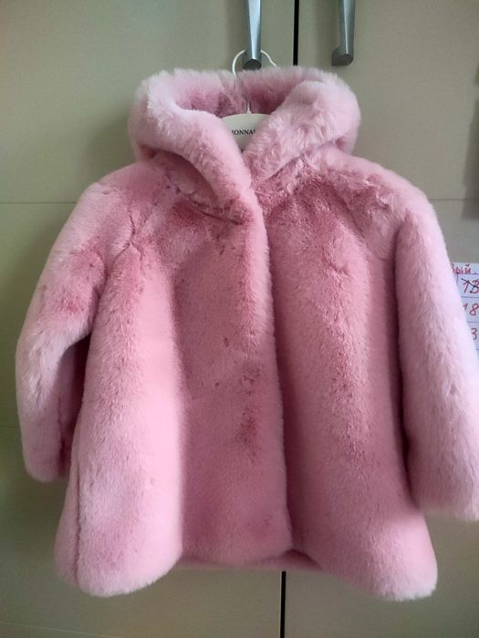 Шубка на девочку рост 98, б/у
