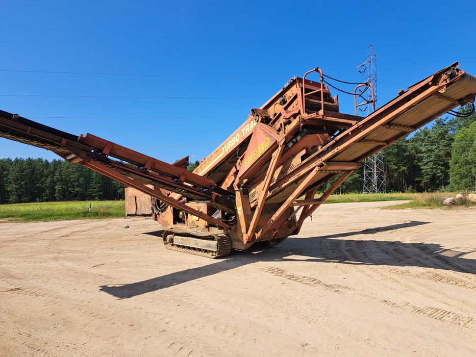 Przesiewacz Extec TURBO TRAC Finlay 683 Powerscreen 1400 S5