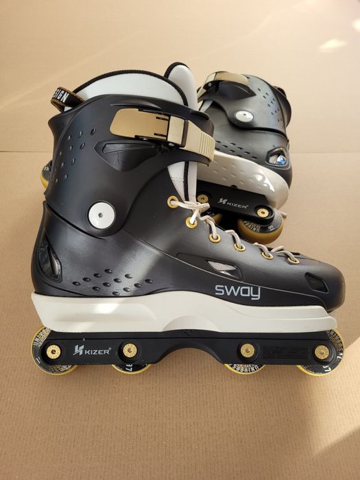 Rolki agresywne USD Sway Team II r. 44 (28.5cm) szyny Kizer wyczynowe