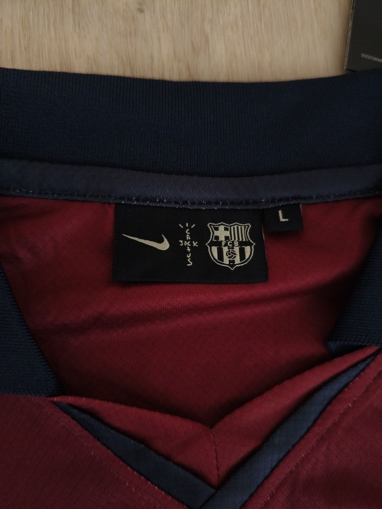 FC Barcelona x Travis Scott 2000/01 skeleton retro L