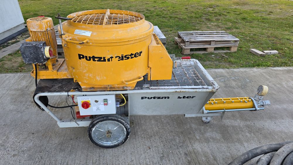 Agregat Tynkarski Putzmeister S5 tynki tradycyjne cementowe (PFT G4)