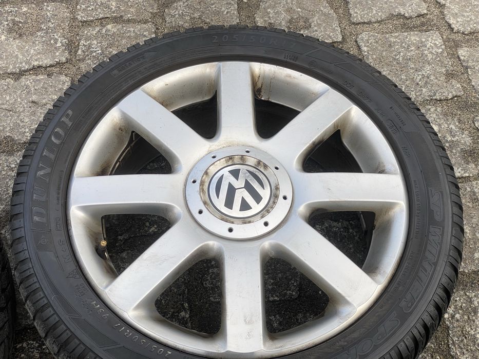 koła 5x112 Vw Golf V VI Eos Passat Touran Caddy zima 205/50 R17
