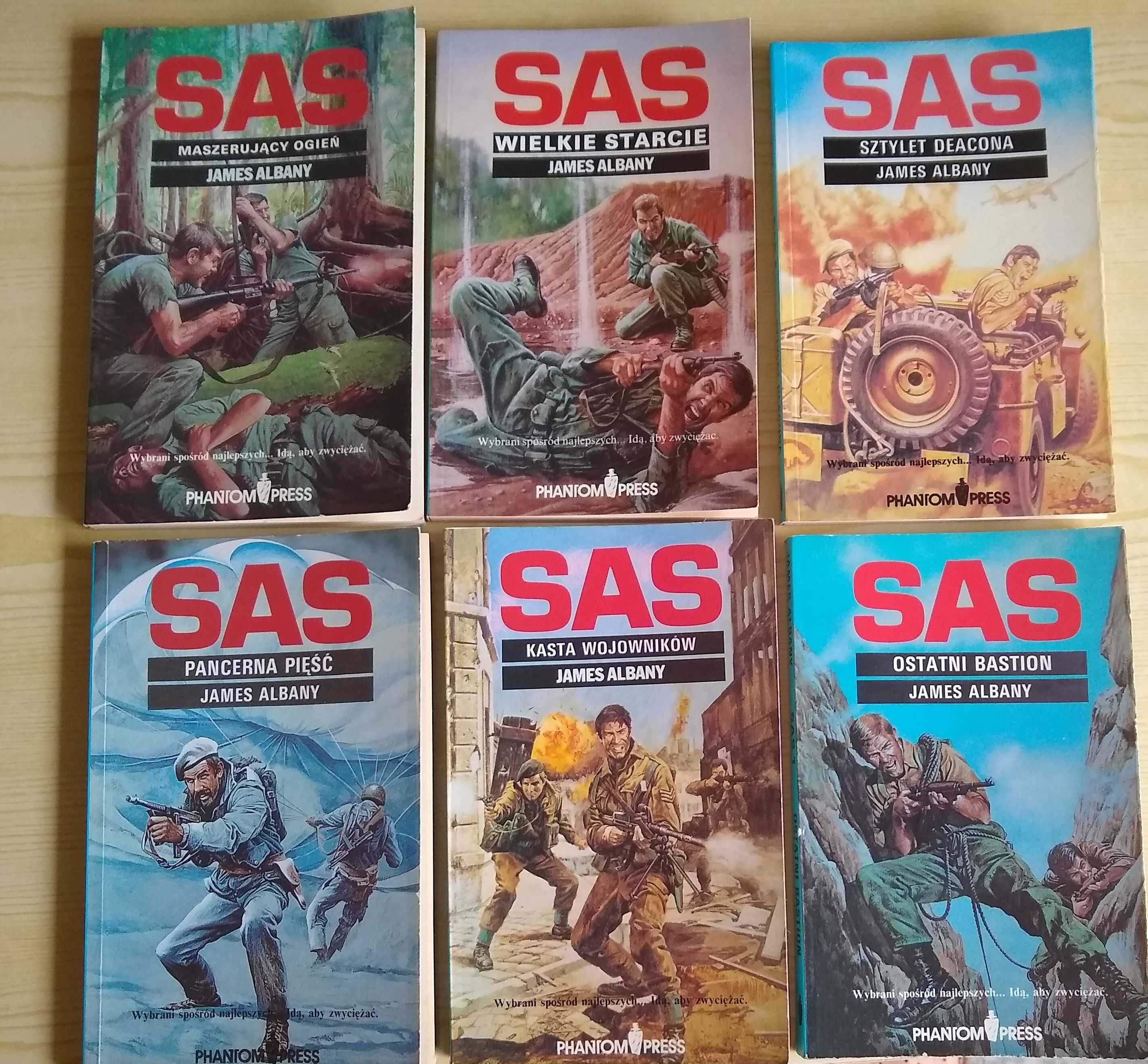 James Albany - Cykl: SAS - 6 książek