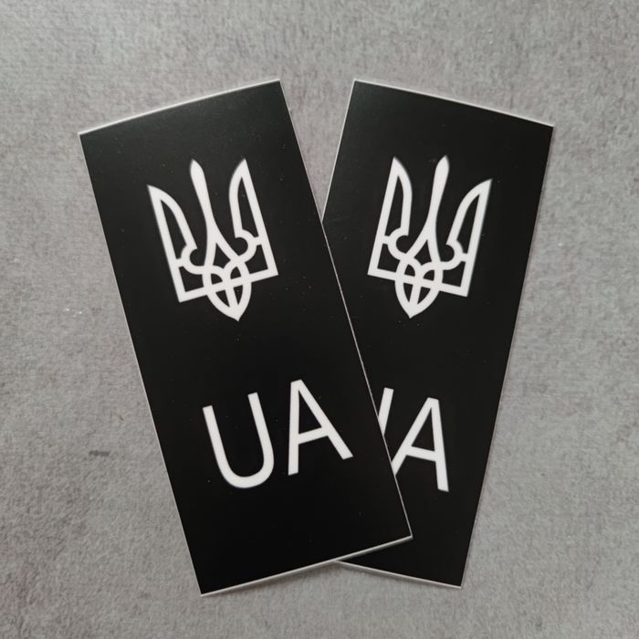 Наклейки на номер авто