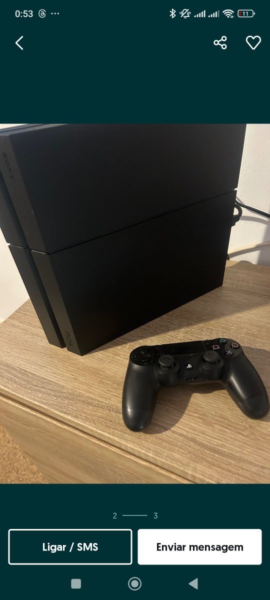 PlayStation 4, como nova.