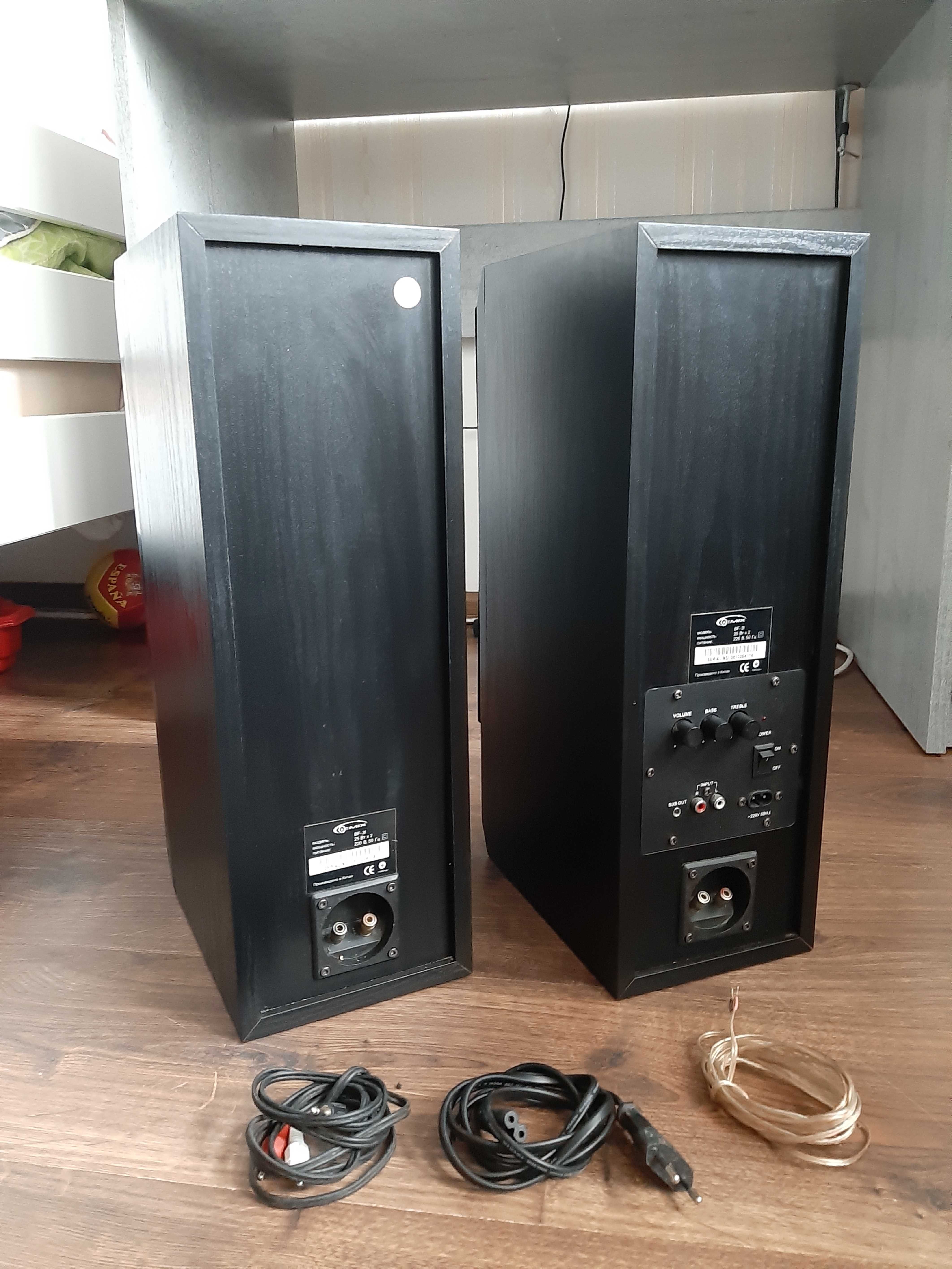 Аудіосистема GEMIX BF-31  2×25 Вт. Колонки з вбудованим підсилювачем