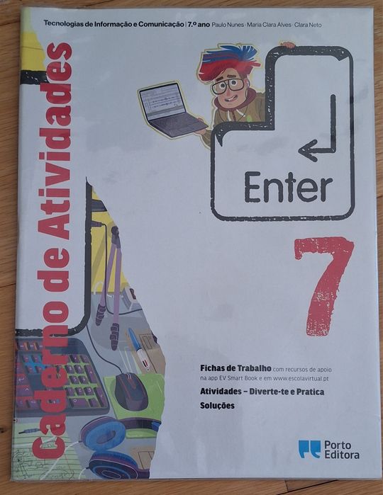 Manual e Caderno de atividades TIC Enter 7°ano