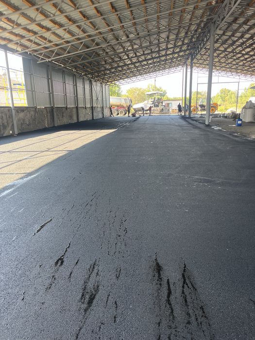 Асфальтування, асфальтирование, дорожні роботи