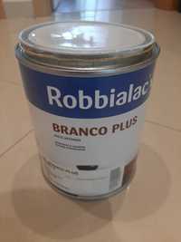 Tinta interior mate Robbialac Branco Plus 1Lt Branco