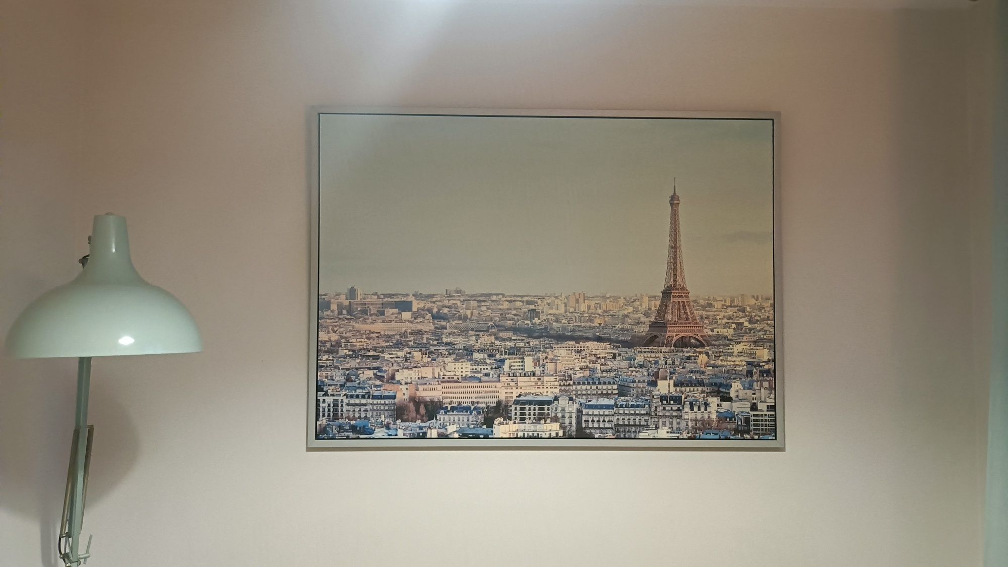 IKEA Vilshult Obraz Duży 140 x 100 cm rama aluminiowa Ścienny Paryż