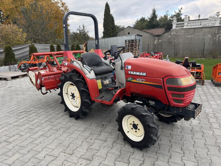 Traktor traktorek ogrodniczy Yanmar AF 160 z glebogryzarką 120cm |