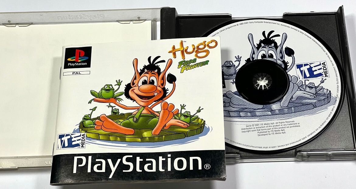 Hugo Frog Fighter Playstation 1 PS1 PSX