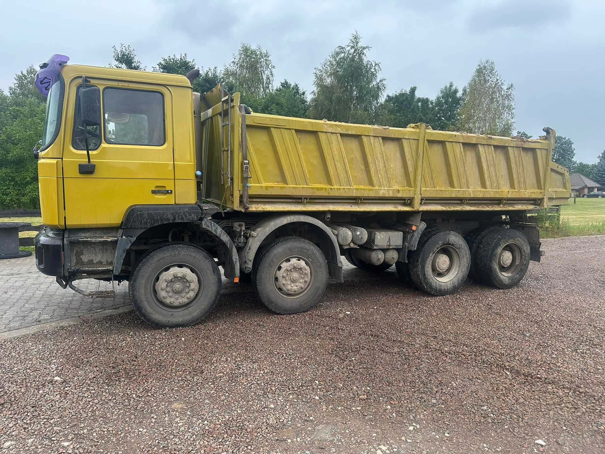 Wywrotka MAN F2000, rocznik 2002
