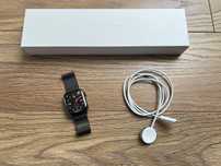 Apple Watch 7 - 45mm - cellular - graphite - stainless steel - F-VAT