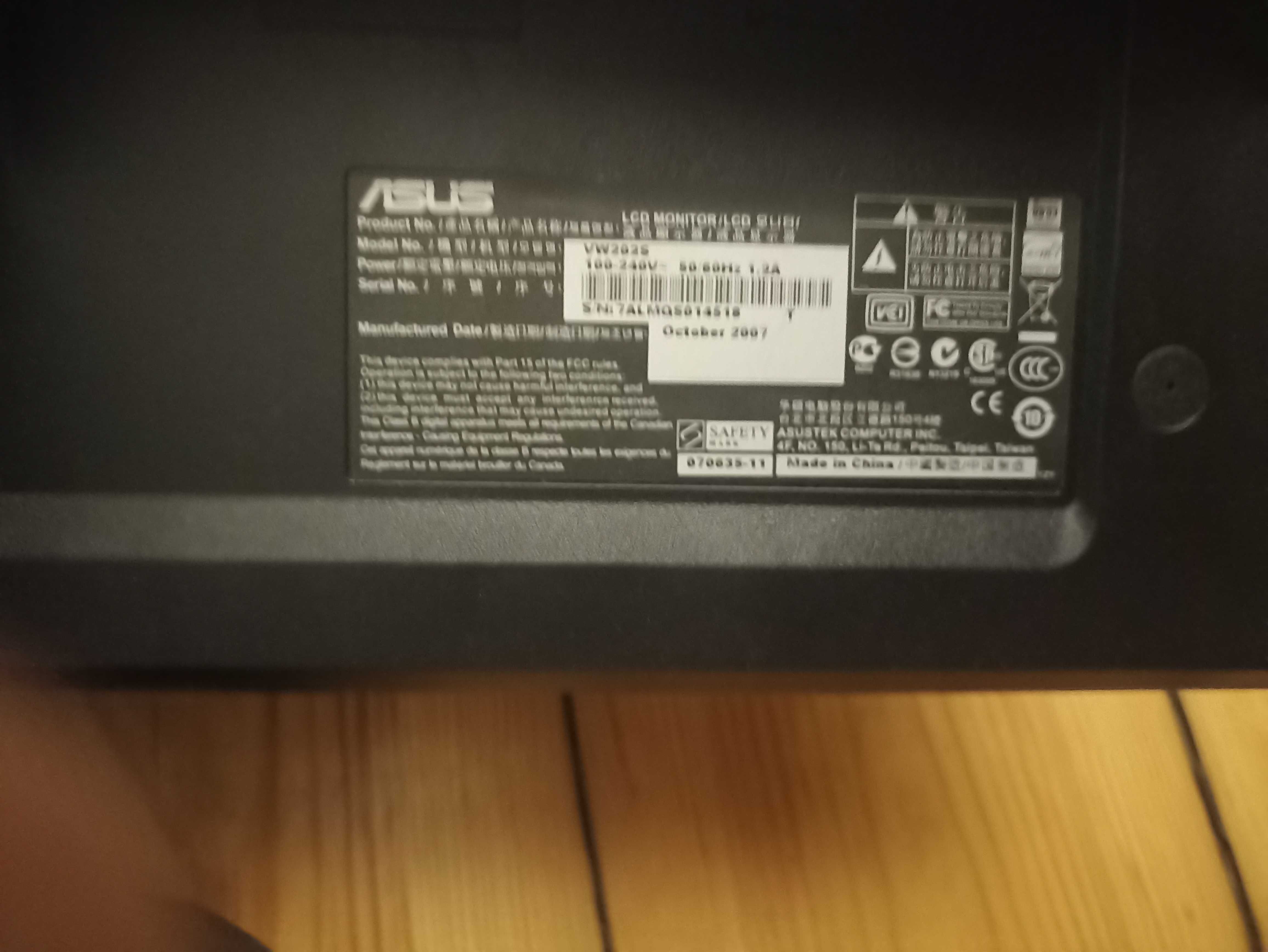 Monitor ASUS VW2025