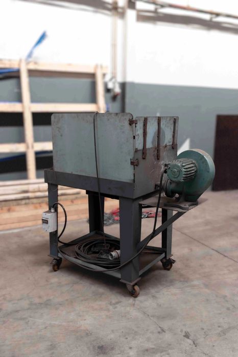 Forja com motor elétrico