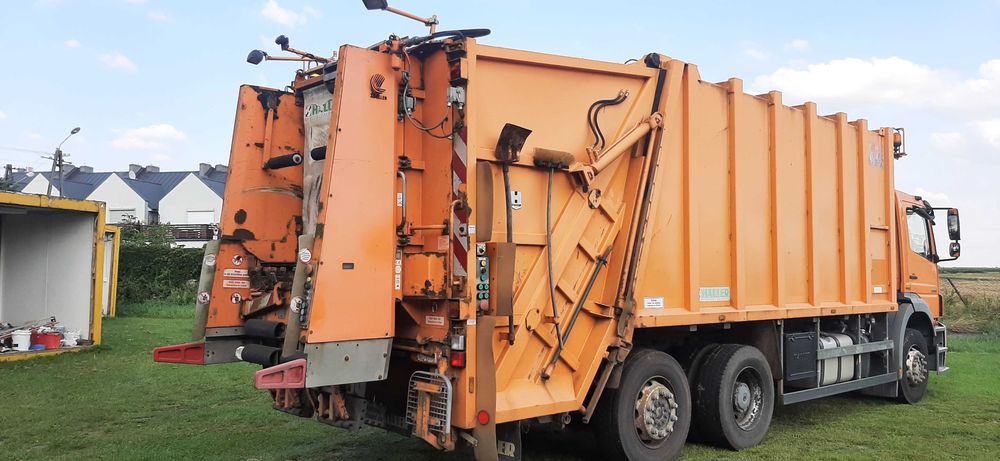 MERCEDES AXOR Śmieciarka 6X2 Euro 5 Zoeller Haller 67900 + VAT